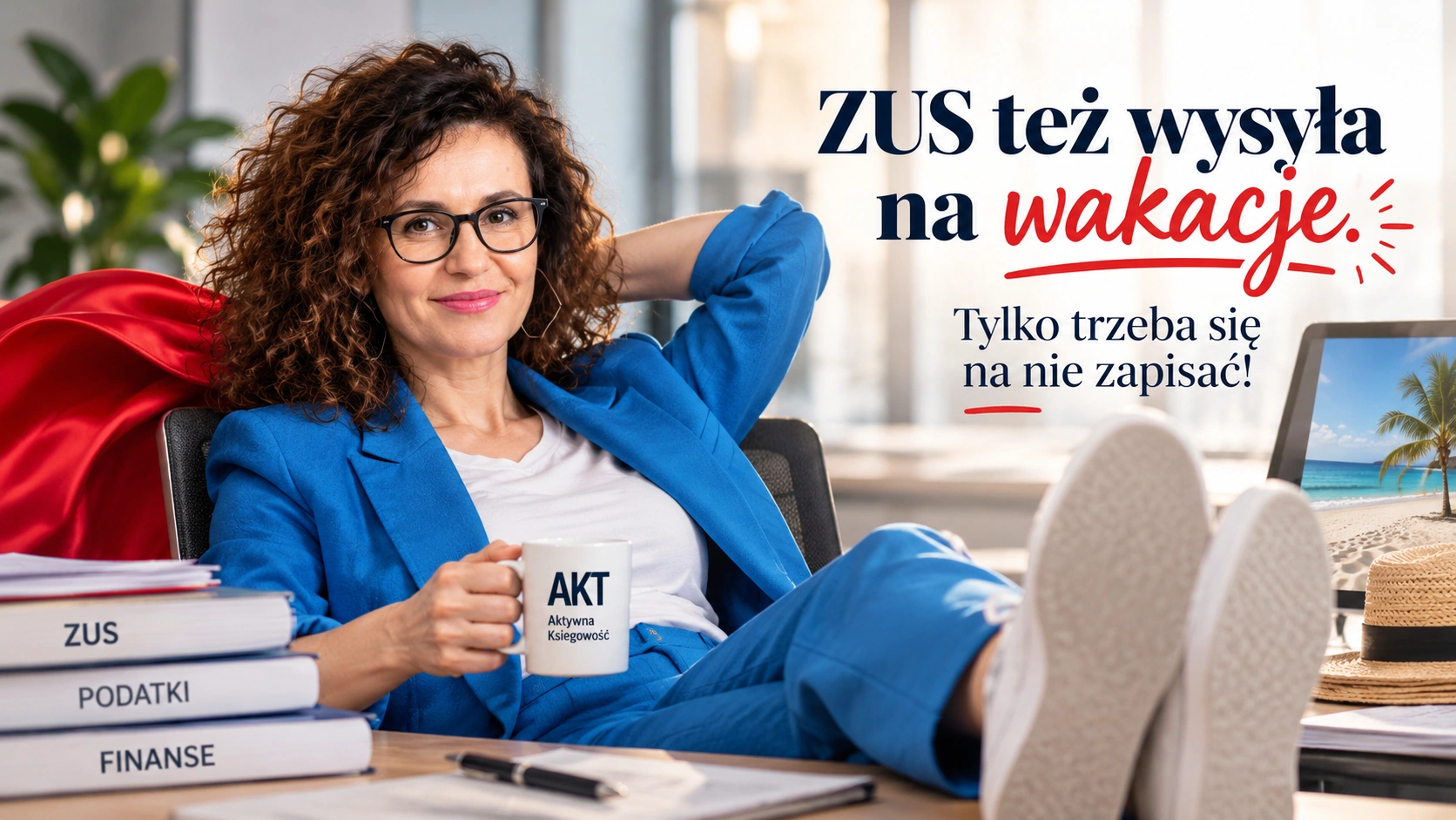 ZUS też wysyła na wakacje